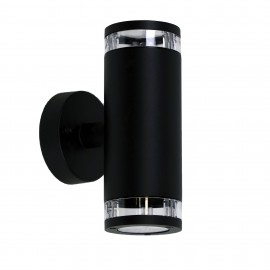 Oriel Lighting-Tove Up/Down 240V Outdoor Wall Light-Black